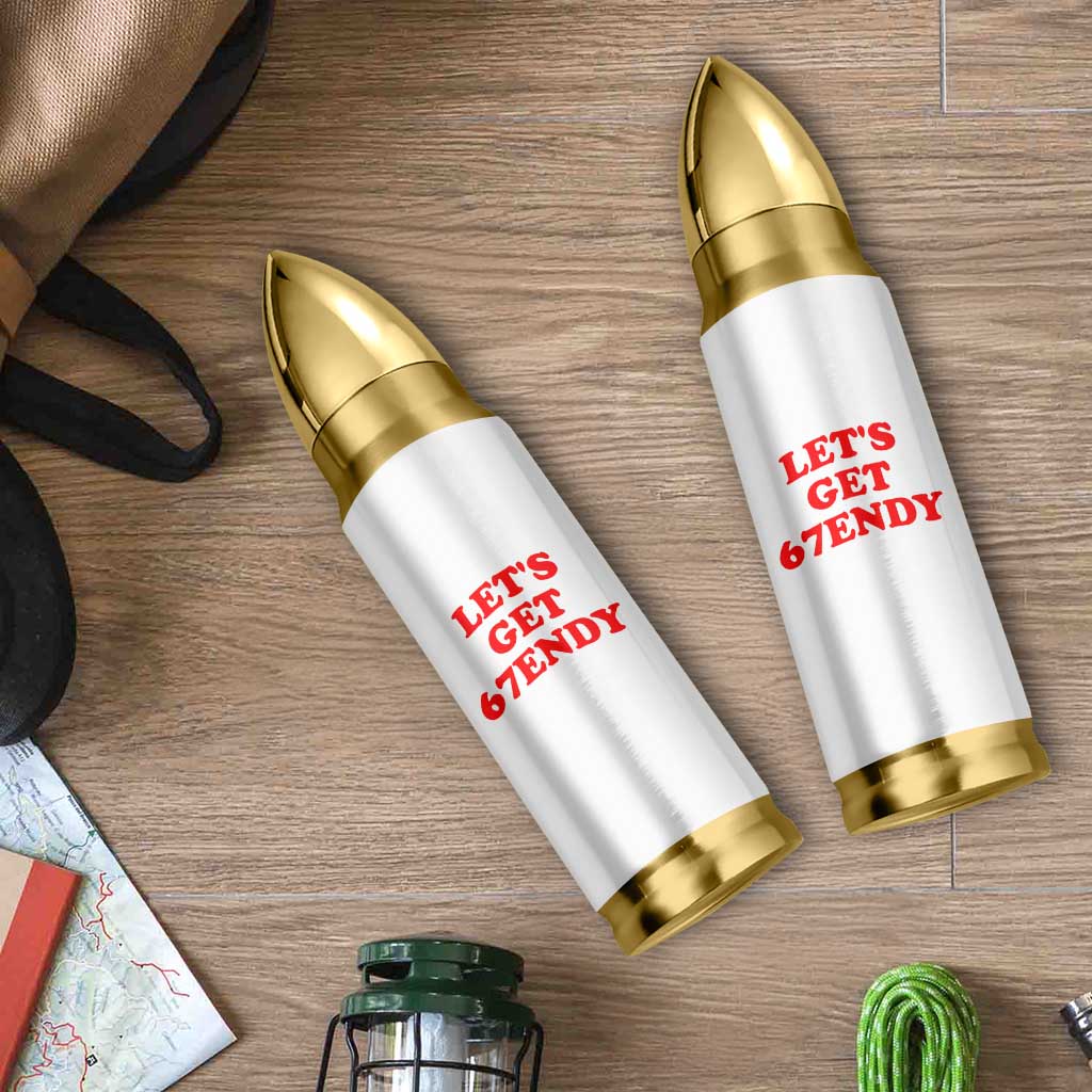 Let's Get Sendy 67 Bullet Tumbler Funny 6 7 Six Seven 6 7endy Meme - Wonder Print Shop
