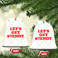 Let's Get Sendy 67 Ceramic Ornament Funny 6 7 Six Seven 6 7endy Meme - Wonder Print Shop
