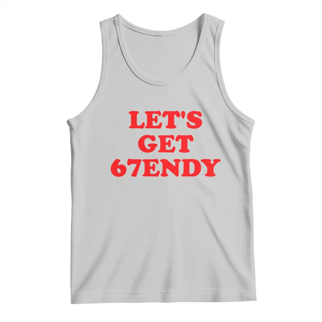 Let's Get Sendy 67 Tank Top Funny 6 7 Six Seven 6 7endy Meme - Wonder Print Shop