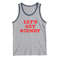 Let's Get Sendy 67 Tank Top Funny 6 7 Six Seven 6 7endy Meme - Wonder Print Shop