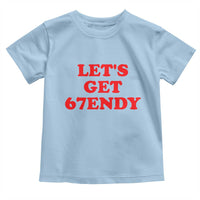 Let's Get Sendy 67 Toddler T Shirt Funny 6 7 Six Seven 6 7endy Meme - Wonder Print Shop