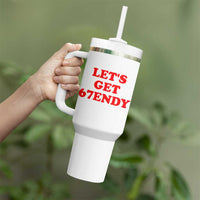 Let's Get Sendy 67 Tumbler With Handle Funny 6 7 Six Seven 6 7endy Meme - Wonder Print Shop