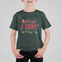 Six Seven Christmas T Shirt For Kid Let's get Sendy 7endy Funny 67 6 7 Meme Gen Alpha Slang - Wonder Print Shop