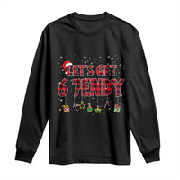 Six Seven Christmas Long Sleeve Shirt Let's get Sendy 7endy Funny 67 6 7 Meme Gen Alpha Slang - Wonder Print Shop