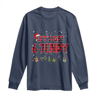Six Seven Christmas Long Sleeve Shirt Let's get Sendy 7endy Funny 67 6 7 Meme Gen Alpha Slang - Wonder Print Shop