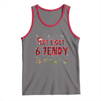 Six Seven Christmas Tank Top Let's get Sendy 7endy Funny 67 6 7 Meme Gen Alpha Slang - Wonder Print Shop
