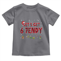 Six Seven Christmas Toddler T Shirt Let's get Sendy 7endy Funny 67 6 7 Meme Gen Alpha Slang - Wonder Print Shop