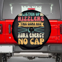 Listen Up Rizzlers This Sigma Has 67 Aura Energy Six Seven Spare Tire Cover - Wonder Print Shop