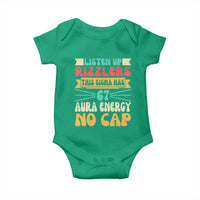 Listen Up Rizzlers This Sigma Has 67 Aura Energy Six Seven Baby Onesie - Wonder Print Shop