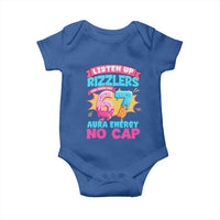 Listen Up Rizzlers This Sigma Has 67 Aura Energy Six Seven Baby Onesie Baseball Drip Number 67 - Wonder Print Shop