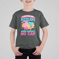 Listen Up Rizzlers This Sigma Has 67 Aura Energy Six Seven T Shirt For Kid Baseball Drip Number 67 - Wonder Print Shop