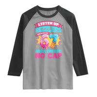 Listen Up Rizzlers This Sigma Has 67 Aura Energy Six Seven Raglan Shirt Baseball Drip Number 67 - Wonder Print Shop