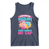 Listen Up Rizzlers This Sigma Has 67 Aura Energy Six Seven Tank Top Baseball Drip Number 67 - Wonder Print Shop