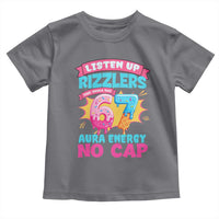 Listen Up Rizzlers This Sigma Has 67 Aura Energy Six Seven Toddler T Shirt Baseball Drip Number 67 - Wonder Print Shop