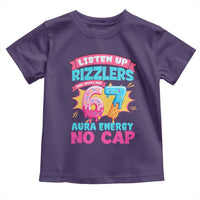 Listen Up Rizzlers This Sigma Has 67 Aura Energy Six Seven Toddler T Shirt Baseball Drip Number 67 - Wonder Print Shop