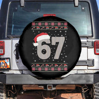 Funny Six Seven 6 7 Meme Ugly Christmas Spare Tire Cover Gen Alpha Slang - Wonder Print Shop
