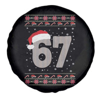Funny Six Seven 6 7 Meme Ugly Christmas Spare Tire Cover Gen Alpha Slang - Wonder Print Shop