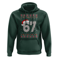 Funny Six Seven 6 7 Meme Ugly Christmas Hoodie Gen Alpha Slang - Wonder Print Shop