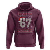 Funny Six Seven 6 7 Meme Ugly Christmas Hoodie Gen Alpha Slang - Wonder Print Shop