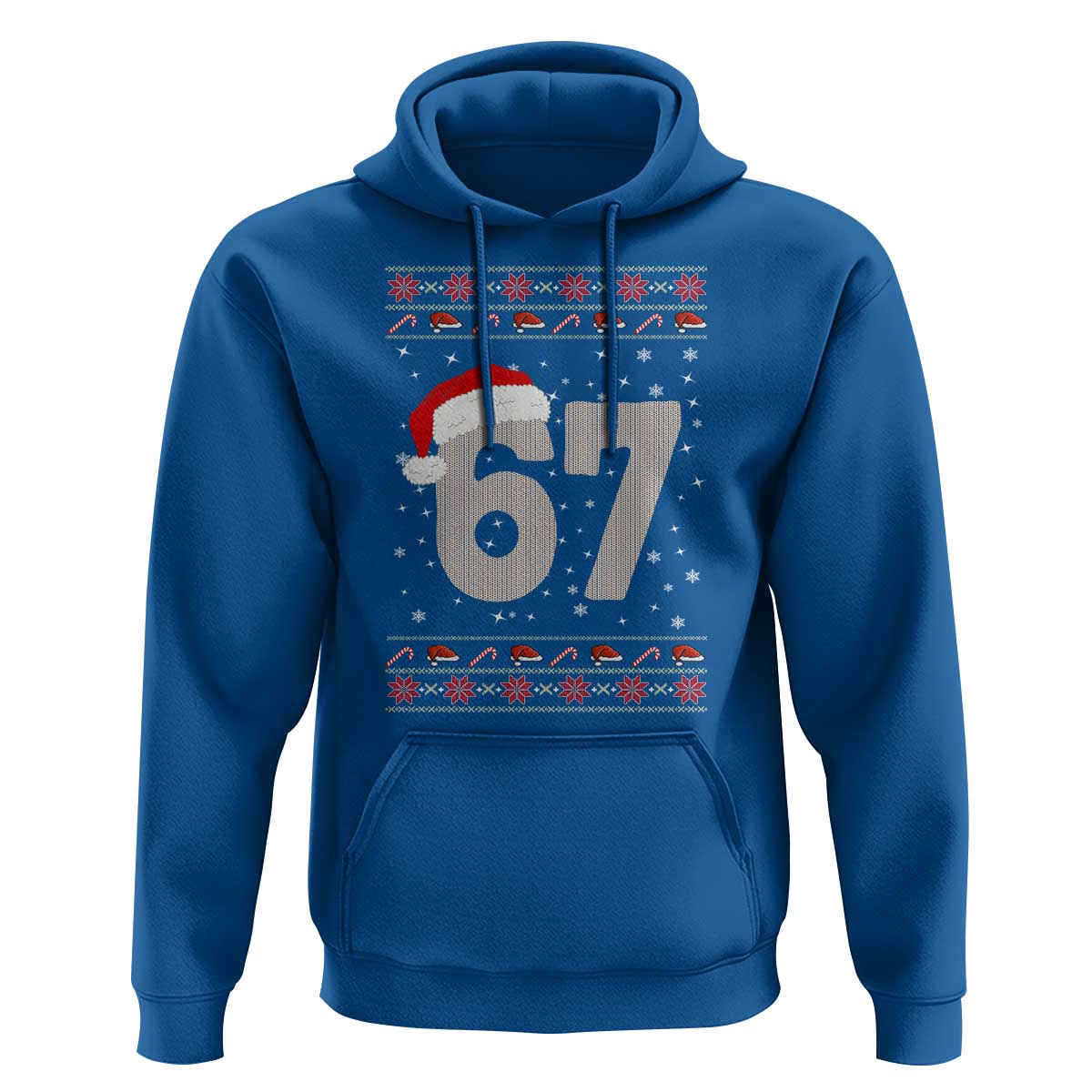 Funny Six Seven 6 7 Meme Ugly Christmas Hoodie Gen Alpha Slang - Wonder Print Shop