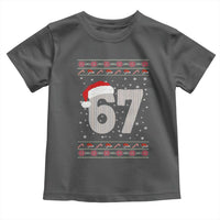Funny Six Seven 6 7 Meme Ugly Christmas Toddler T Shirt Gen Alpha Slang - Wonder Print Shop