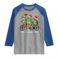 Subtle FDT Christmas Raglan Shirt Frog Dinosaur Turtle Political Satire - Wonder Print Shop