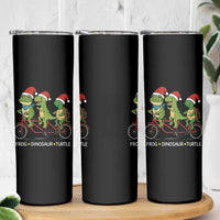 Subtle FDT Christmas Skinny Tumbler Frog Dinosaur Turtle Political Satire - Wonder Print Shop