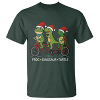 Subtle FDT Christmas T Shirt Frog Dinosaur Turtle Political Satire - Wonder Print Shop