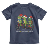 Subtle FDT Christmas Toddler T Shirt Frog Dinosaur Turtle Political Satire - Wonder Print Shop