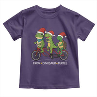 Subtle FDT Christmas Toddler T Shirt Frog Dinosaur Turtle Political Satire - Wonder Print Shop