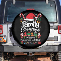 Family Christmas 2025 Spare Tire Cover Matching Xmas Squad Santa - Wonder Print Shop