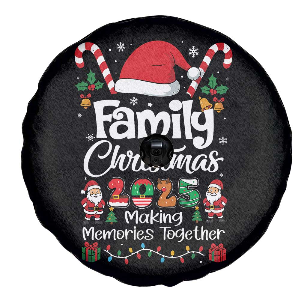 Family Christmas 2025 Spare Tire Cover Matching Xmas Squad Santa - Wonder Print Shop