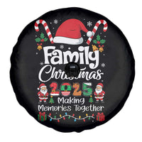 Family Christmas 2025 Spare Tire Cover Matching Xmas Squad Santa - Wonder Print Shop