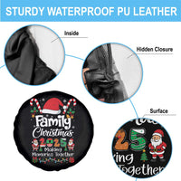 Family Christmas 2025 Spare Tire Cover Matching Xmas Squad Santa - Wonder Print Shop