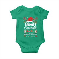 Family Christmas 2025 Baby Onesie Matching Xmas Squad Santa - Wonder Print Shop
