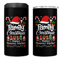 Family Christmas 2025 4 in 1 Can Cooler Tumbler Matching Xmas Squad Santa - Wonder Print Shop