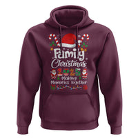 Family Christmas 2025 Hoodie Matching Xmas Squad Santa - Wonder Print Shop