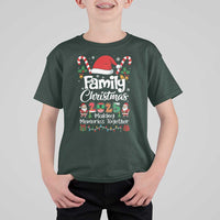 Family Christmas 2025 T Shirt For Kid Matching Xmas Squad Santa - Wonder Print Shop