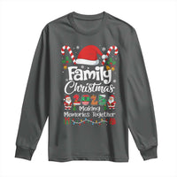 Family Christmas 2025 Long Sleeve Shirt Matching Xmas Squad Santa - Wonder Print Shop