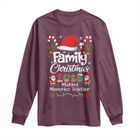 Family Christmas 2025 Long Sleeve Shirt Matching Xmas Squad Santa - Wonder Print Shop