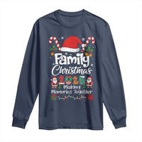 Family Christmas 2025 Long Sleeve Shirt Matching Xmas Squad Santa - Wonder Print Shop