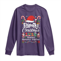 Family Christmas 2025 Long Sleeve Shirt Matching Xmas Squad Santa - Wonder Print Shop