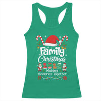Family Christmas 2025 Racerback Tank Top Matching Xmas Squad Santa - Wonder Print Shop
