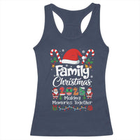 Family Christmas 2025 Racerback Tank Top Matching Xmas Squad Santa - Wonder Print Shop