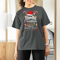 Family Christmas 2025 T Shirt For Women Matching Xmas Squad Santa - Wonder Print Shop