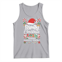 Family Christmas 2025 Tank Top Matching Xmas Squad Santa - Wonder Print Shop