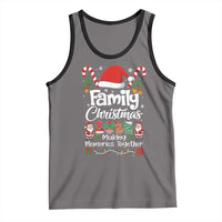Family Christmas 2025 Tank Top Matching Xmas Squad Santa - Wonder Print Shop
