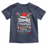 Family Christmas 2025 Toddler T Shirt Matching Xmas Squad Santa - Wonder Print Shop