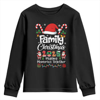Family Christmas 2025 Youth Sweatshirt Matching Xmas Squad Santa - Wonder Print Shop