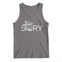 Christian True Story Tank Top Nativity Scene Christmas Faith Cross Jesus Birth - Wonder Print Shop